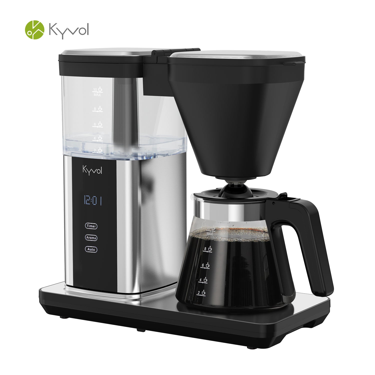 Автоматическая программируемая кофеварка Kyvol CM-DM101A на 10 чашек